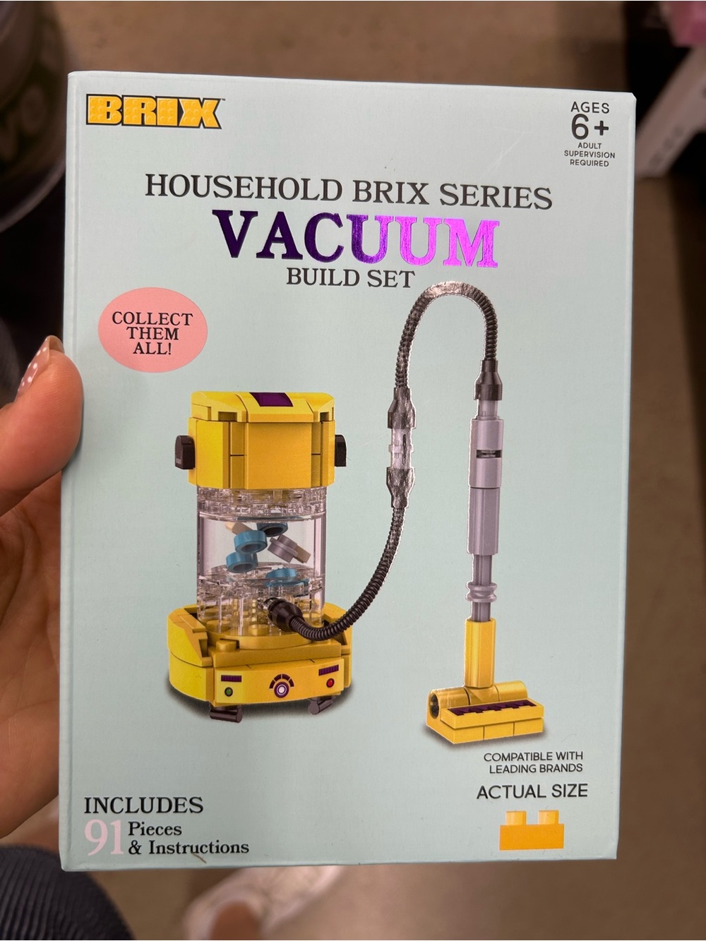 NWT Vacuum 91 pcs Build Set